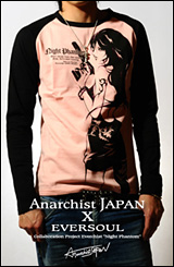 「AnarchistJAPAN」とのコラヴォTシャツ好評発売中！
